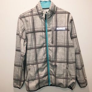 Hurley plaid jacket